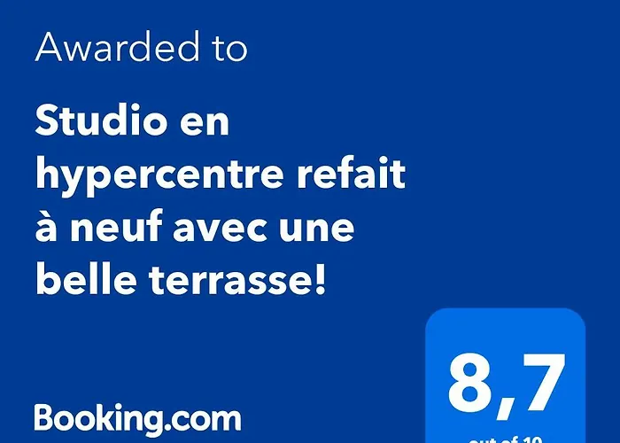 Studio En Hypercentre Refait A Neuf En 2023 Avec Une Belle Terrasse!